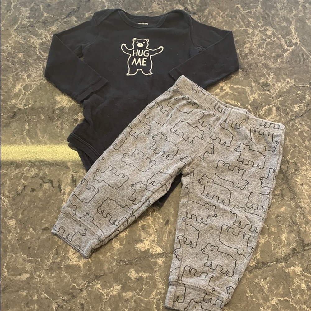 Carter long sleeve outfit